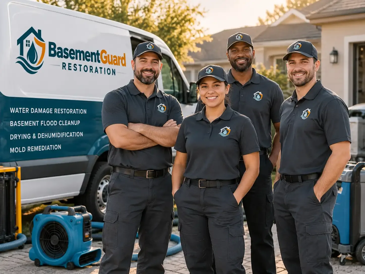 Basement Water Damage Restoration company in Milford, IA